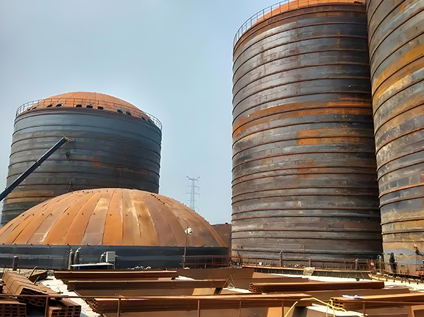 桑珠孜焦粉钢板仓